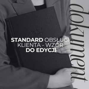 Standard Obsługi Klienta <BR> wzór do edycji